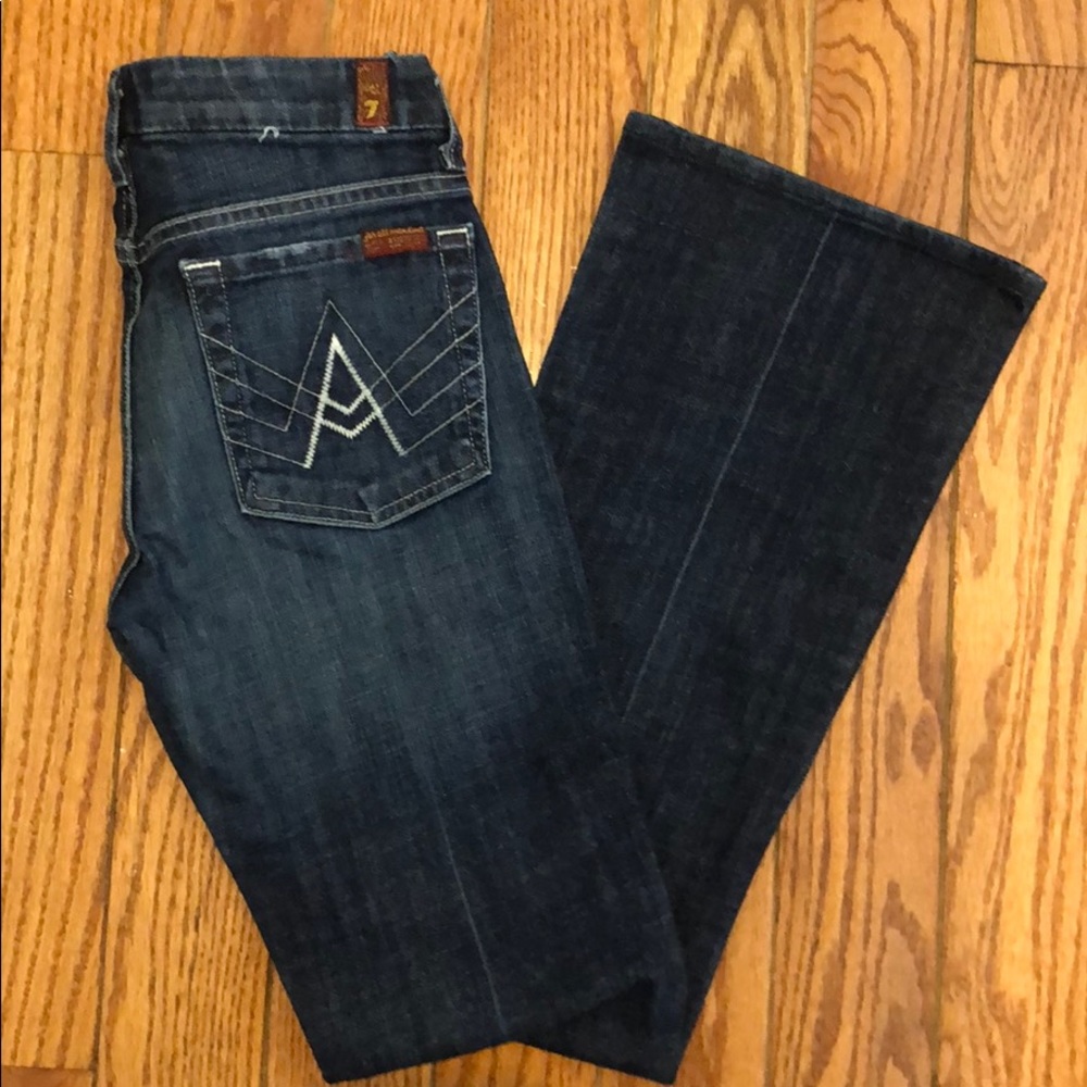 7 For All Mankind Blue Jeans